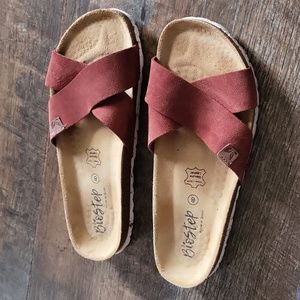 Biostep sandals(like Birkenstocks)leather